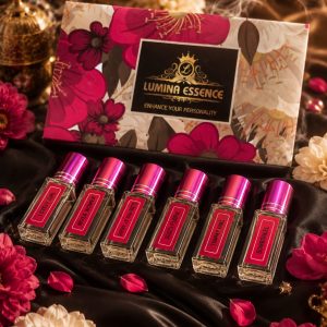 6 pcs women Perfumes with luxury box